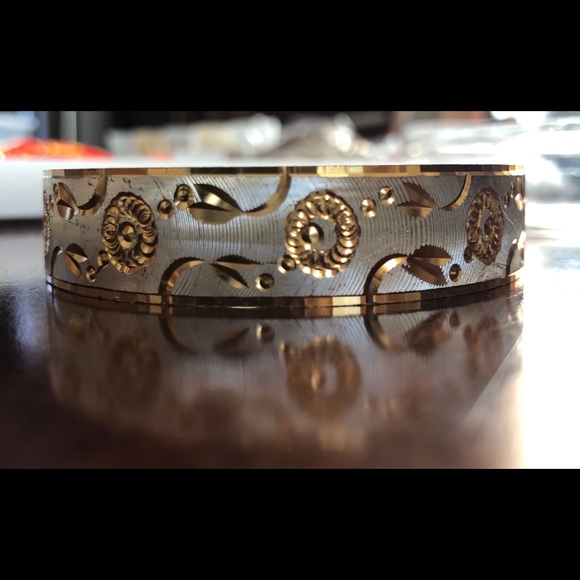 NWOT silver and gold bangle - Picture 2 of 4